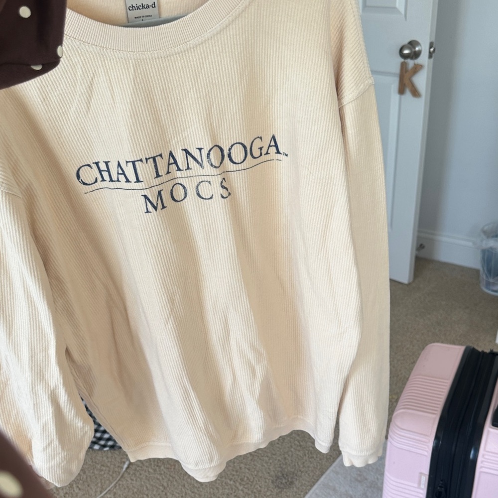 Chattanooga Mocs Cream Sweatshirt